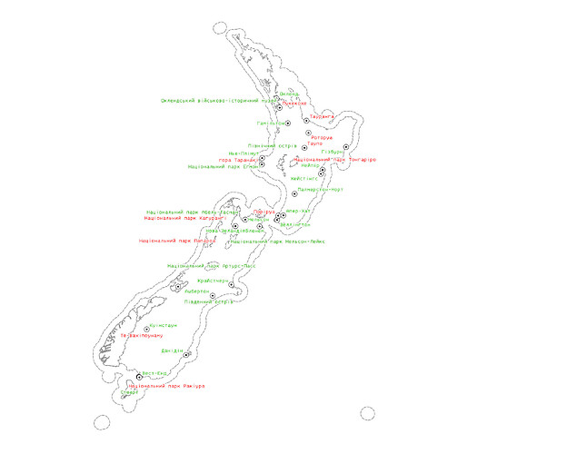 New Zealand, © OpenStreetMap contributors