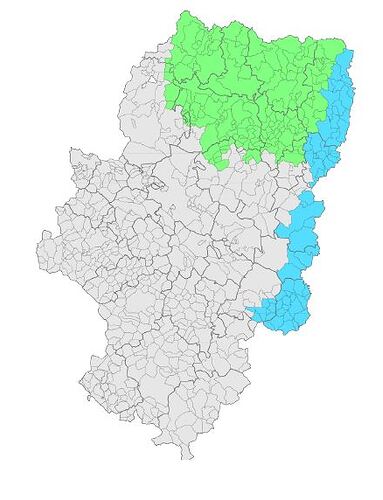 Argonés y catalán en Aragón
