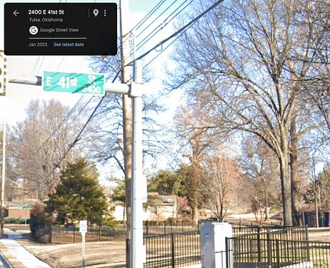 2023: new sign - E 41st St