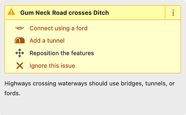 Gum Neck Road crosses Ditch