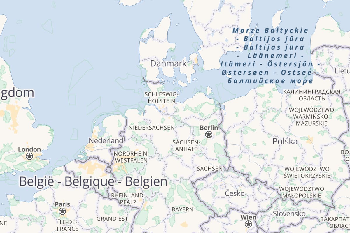 Belgium and the Baltic Sea (and a little bit of Europe too)