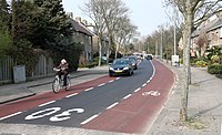 Fietsstrook_Herenweg_Oudorp